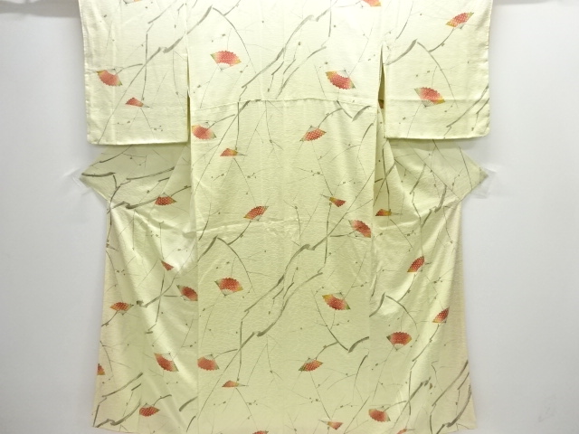 JAPANESE KIMONO / KOMON / PLANTS